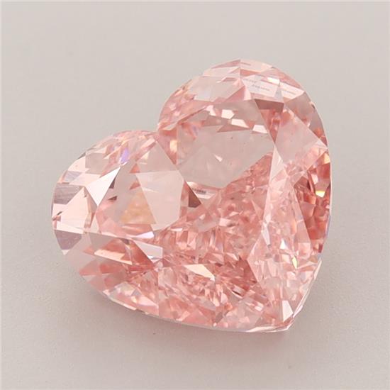 3.35 ct. heart Lab Grown Diamond front image