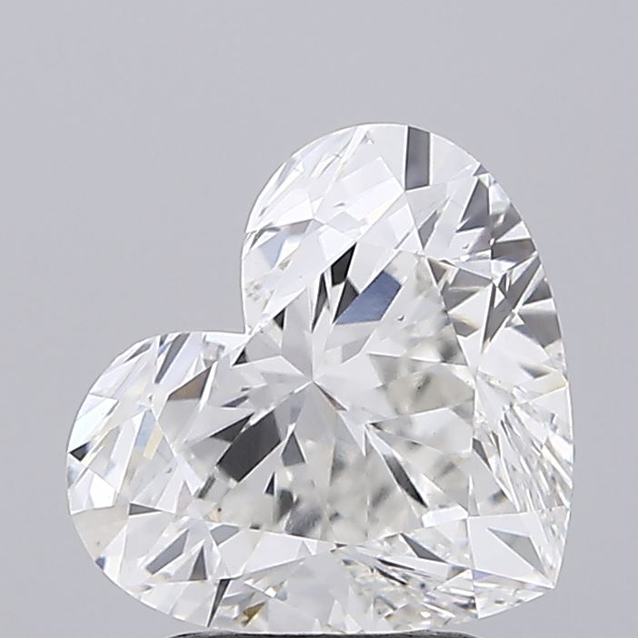 2.59 ct. heart Lab Grown Diamond front image