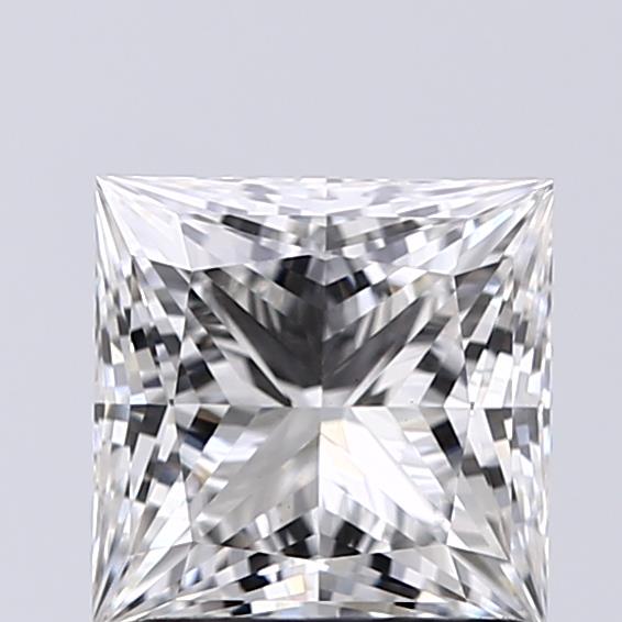 1.21 ct. princess Lab Grown Diamond front image
