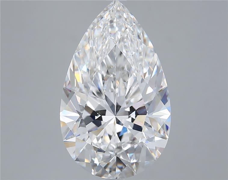 5.53 ct. pear Lab Grown Diamond front image