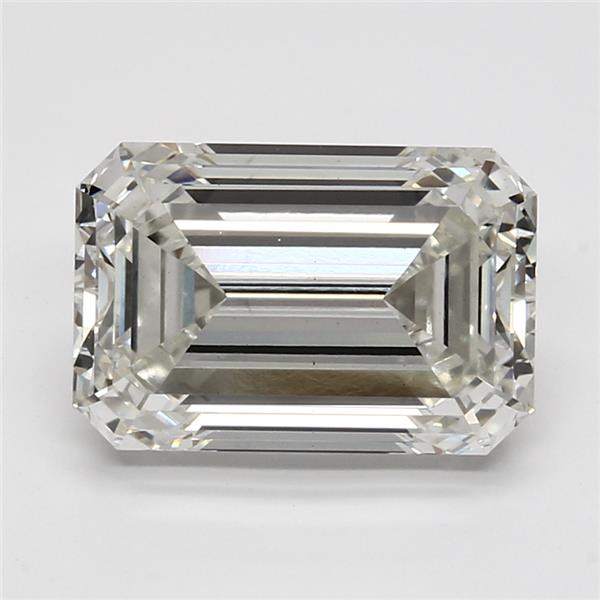 5.49 ct. emerald Lab Grown Diamond front image
