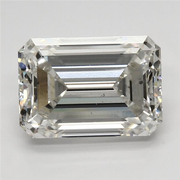 3.01 ct. emerald Lab Grown Diamond front image
