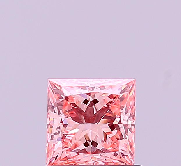 0.82 ct. princess Lab Grown Diamond front image