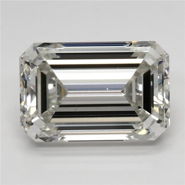 5.38 ct. emerald Lab Grown Diamond front image