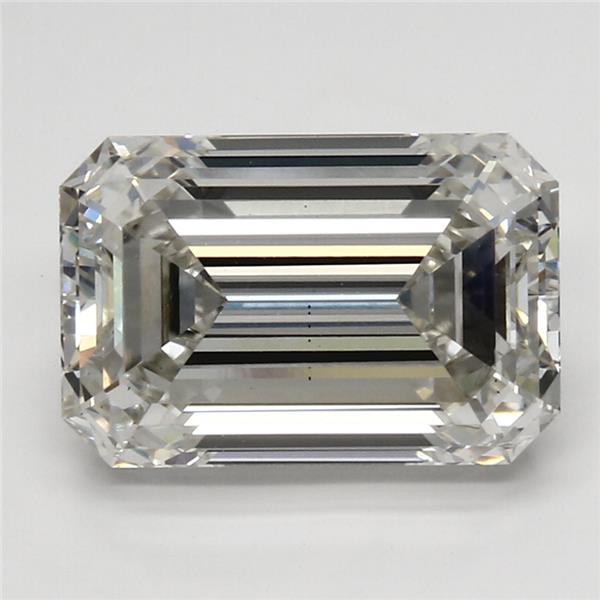 4.22 ct. emerald Lab Grown Diamond front image