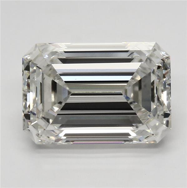 5.37 ct. emerald Lab Grown Diamond front image