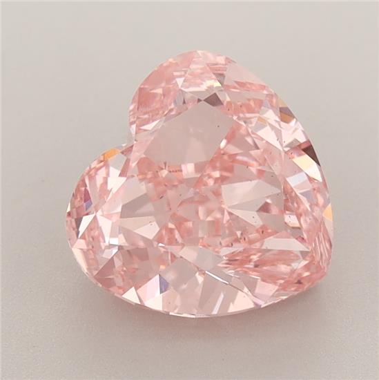 3.34 ct. heart Lab Grown Diamond front image