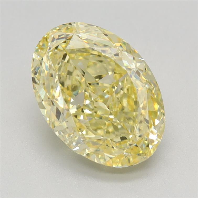 2.12 ct. oval Lab Grown Diamond front image
