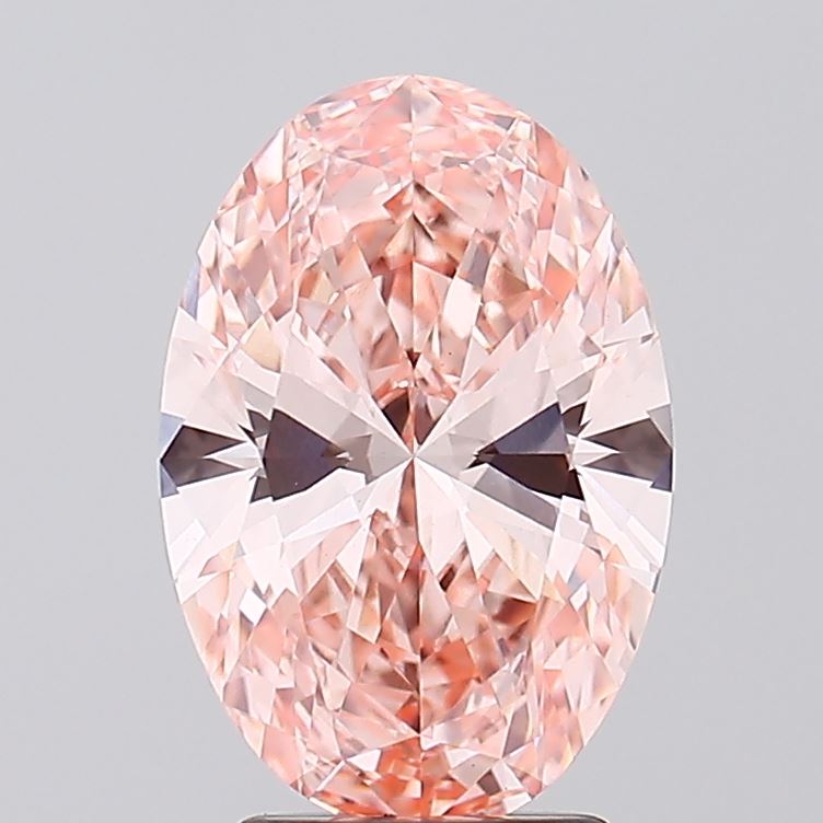 2.72 ct. oval Lab Grown Diamond front image