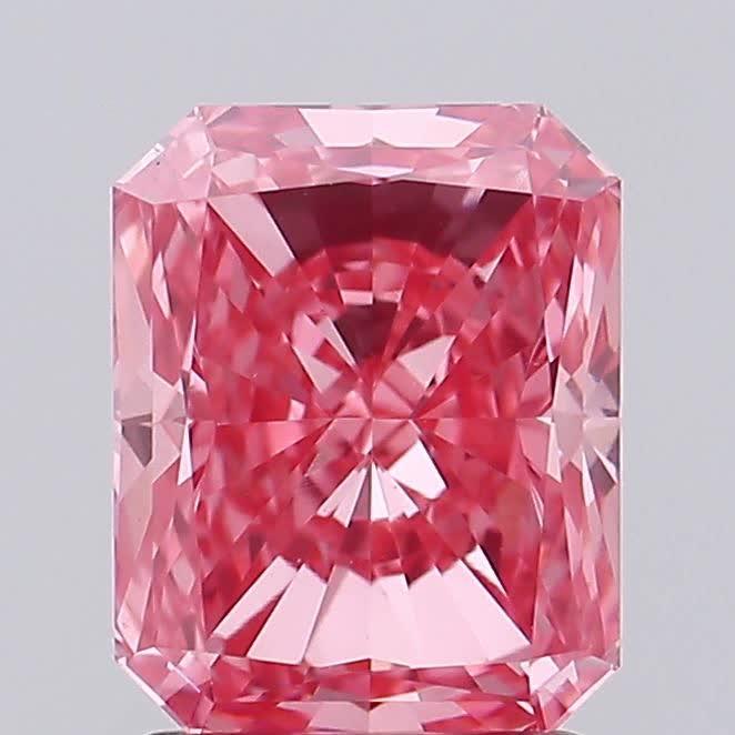1.61 ct. radiant Lab Grown Diamond front image