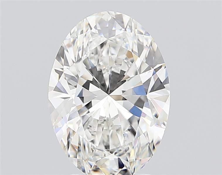 3.80 ct. oval Lab Grown Diamond front image