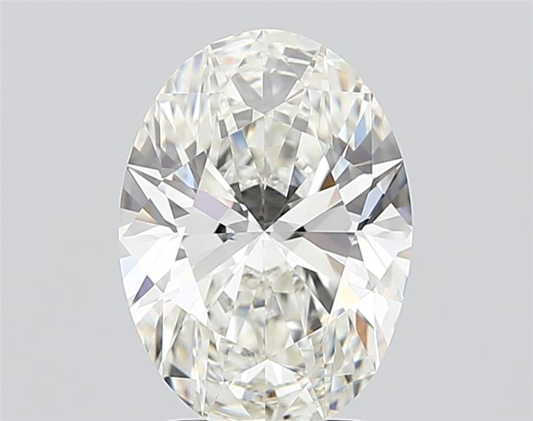 4.03 ct. oval Lab Grown Diamond front image