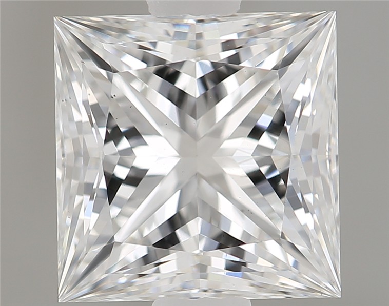 1.56 ct. princess Lab Grown Diamond front image