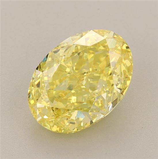 1.56 ct. oval Lab Grown Diamond front image