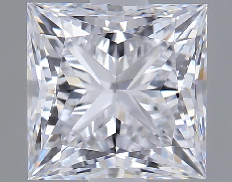 1.28 ct. princess Lab Grown Diamond front image