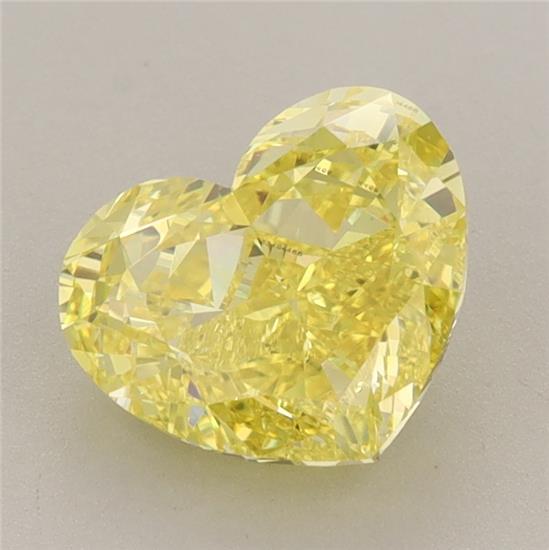 2.06 ct. heart Lab Grown Diamond front image