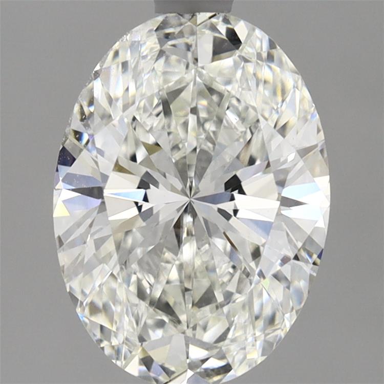 2.01 ct. oval Lab Grown Diamond front image