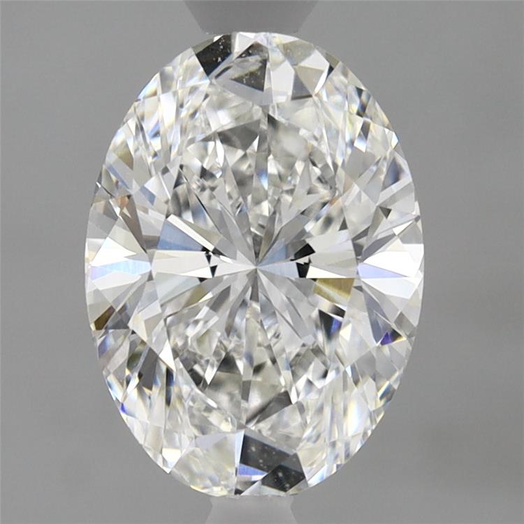 2.06 ct. oval Lab Grown Diamond front image