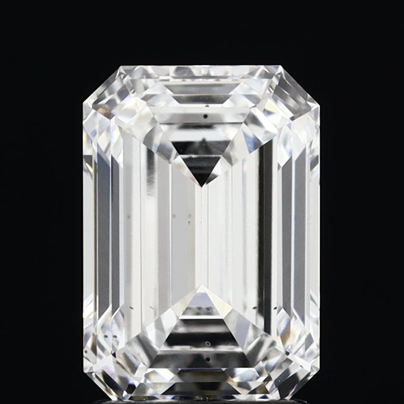2.23 ct. emerald Lab Grown Diamond front image