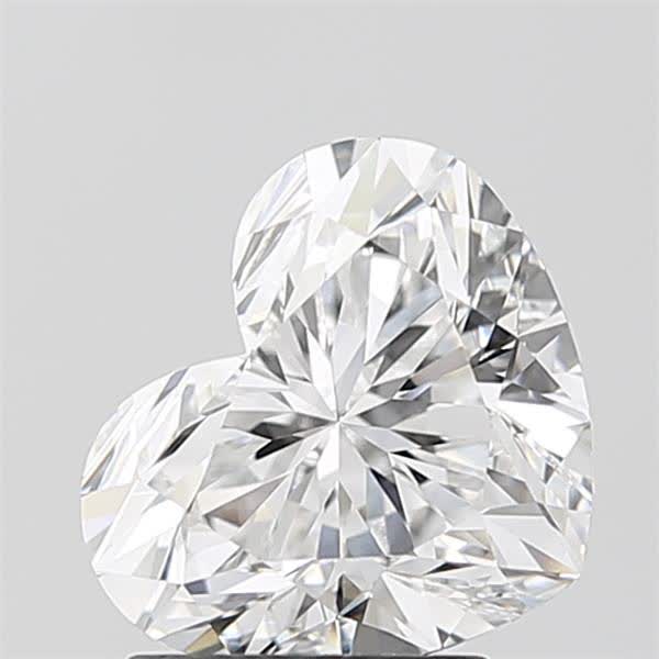 2.45 carat d VVS2 EX Cut IGI heart diamond