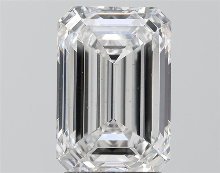 3.01 carat f VS1 EX Cut IGI emerald diamond