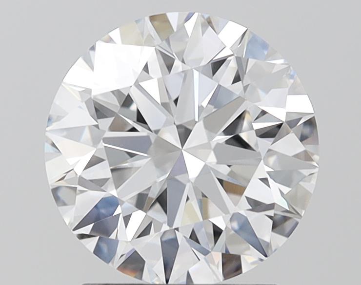 2.18 ct. round Lab Grown Diamond front image