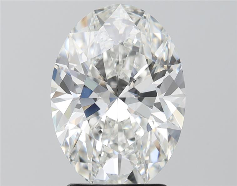 3.92 ct. oval Lab Grown Diamond front image