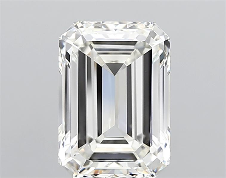6.71 ct. emerald Lab Grown Diamond front image