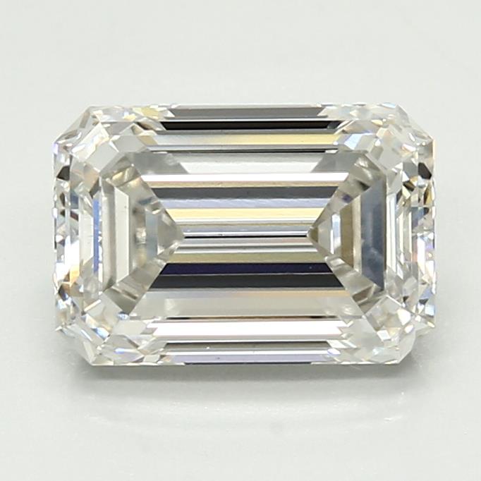 2.21 ct. emerald Lab Grown Diamond front image