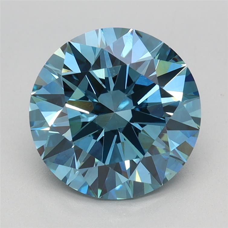2.18 ct. round Lab Grown Diamond front image