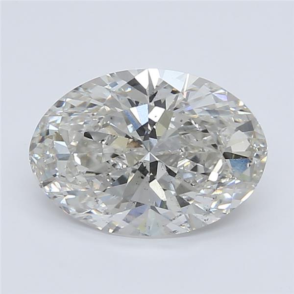 3.13 ct. oval Lab Grown Diamond front image