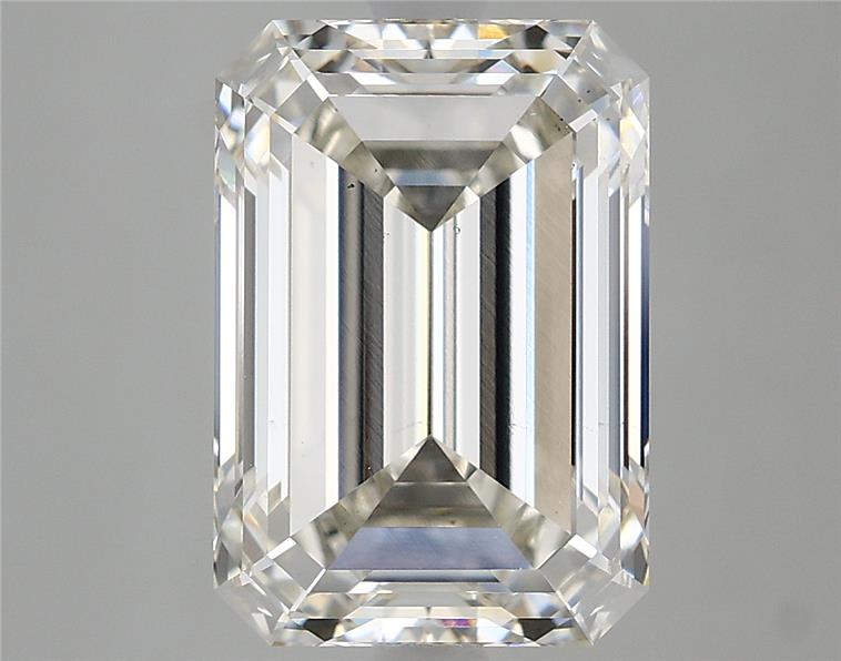 5.03 ct. emerald Lab Grown Diamond front image