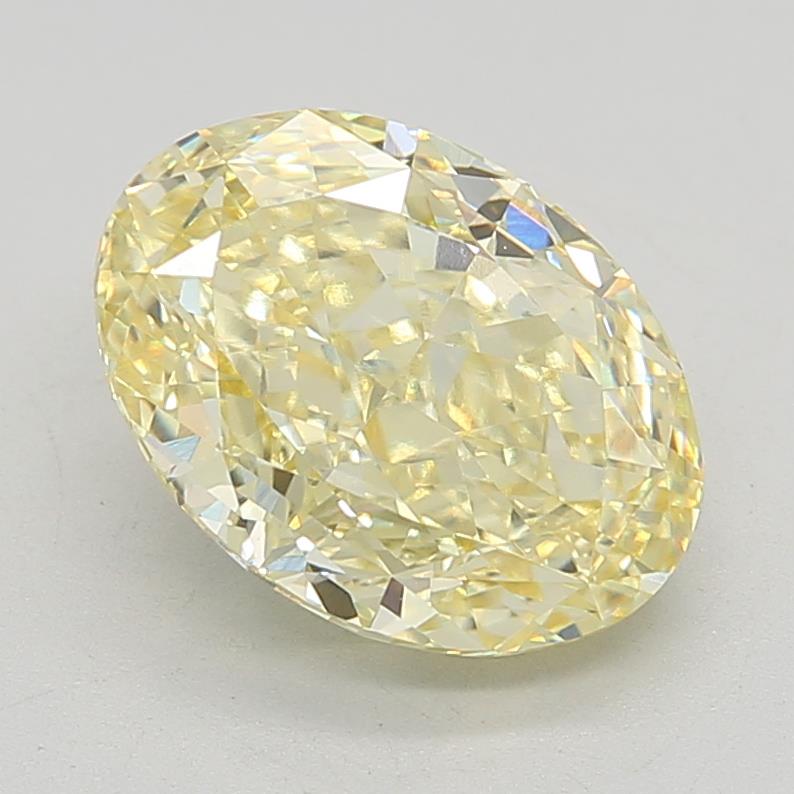 5.20 ct. oval Lab Grown Diamond front image