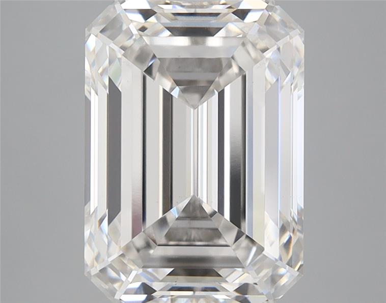 4.21 ct. emerald Lab Grown Diamond front image