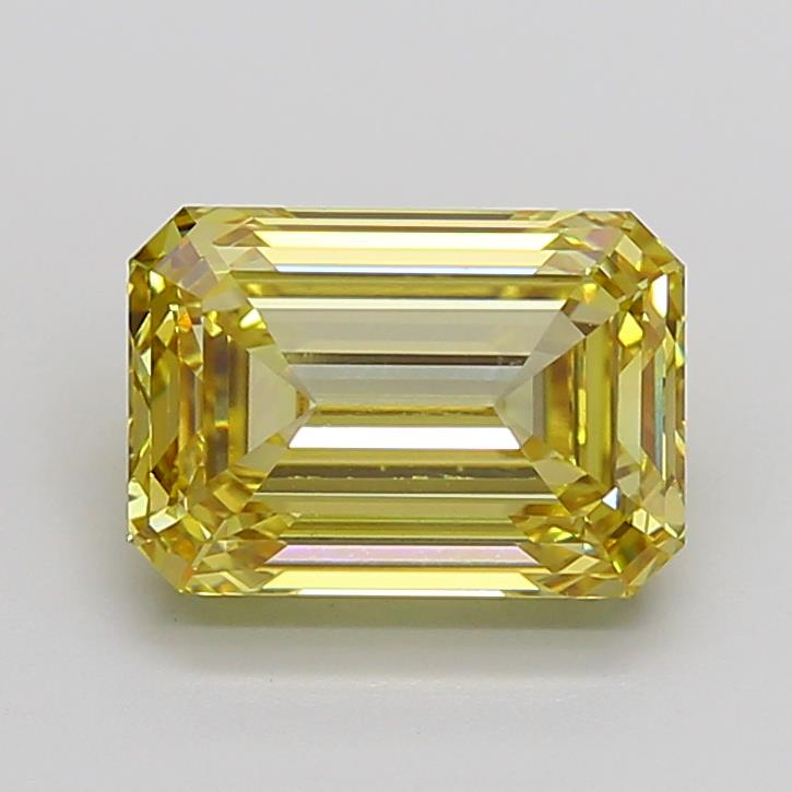 5.51 ct. emerald Lab Grown Diamond front image