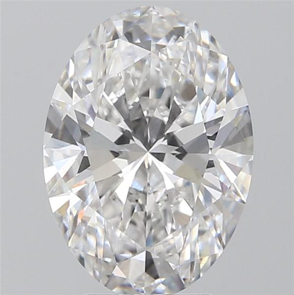 3.75 ct. oval Lab Grown Diamond front image