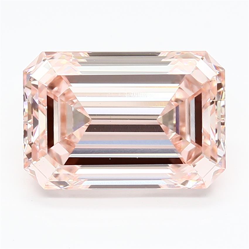 5.76 ct. emerald Lab Grown Diamond front image