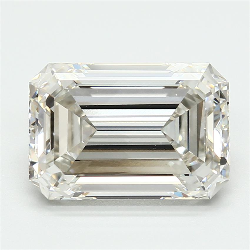 5.39 ct. emerald Lab Grown Diamond front image