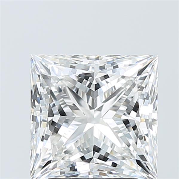 3.07 carat f VVS2 EX Cut IGI princess diamond