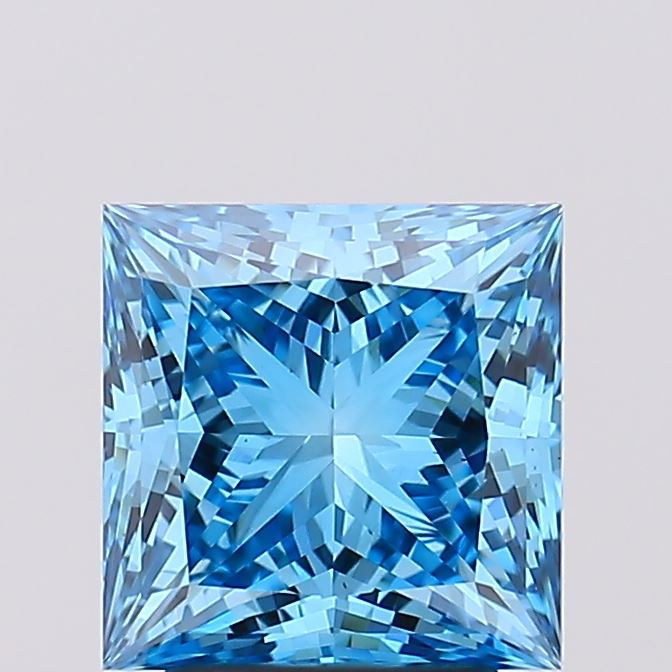 3.05 ct. princess Lab Grown Diamond front image