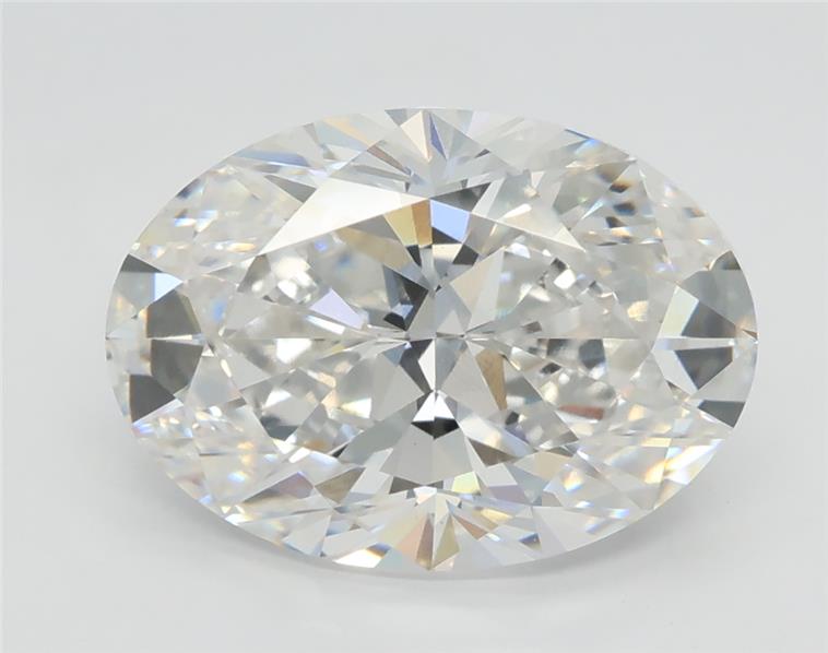 3.20 ct. oval Lab Grown Diamond front image