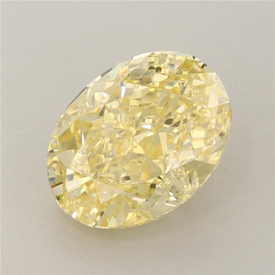 2.07 ct. oval Lab Grown Diamond front image