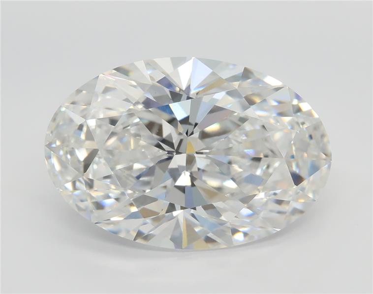 7.06 ct. oval Lab Grown Diamond front image