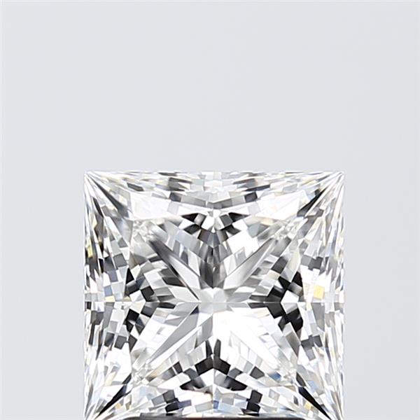 3.07 carat f VVS2 EX Cut IGI princess diamond