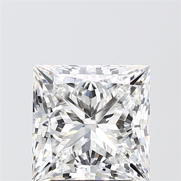 3.06 carat f VVS2 EX Cut IGI princess diamond