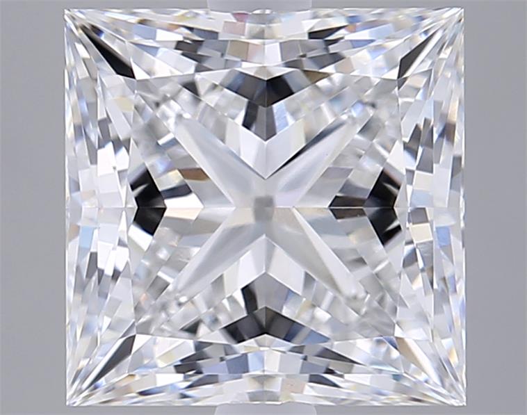 3.04 ct. princess Lab Grown Diamond front image