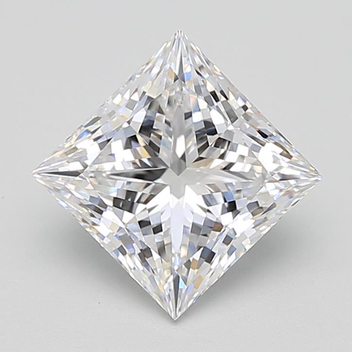 3.04 ct. princess Lab Grown Diamond front image