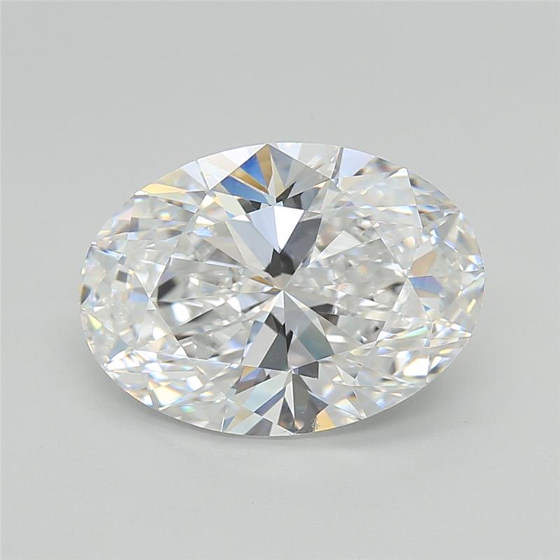 4.06 ct. oval Lab Grown Diamond front image