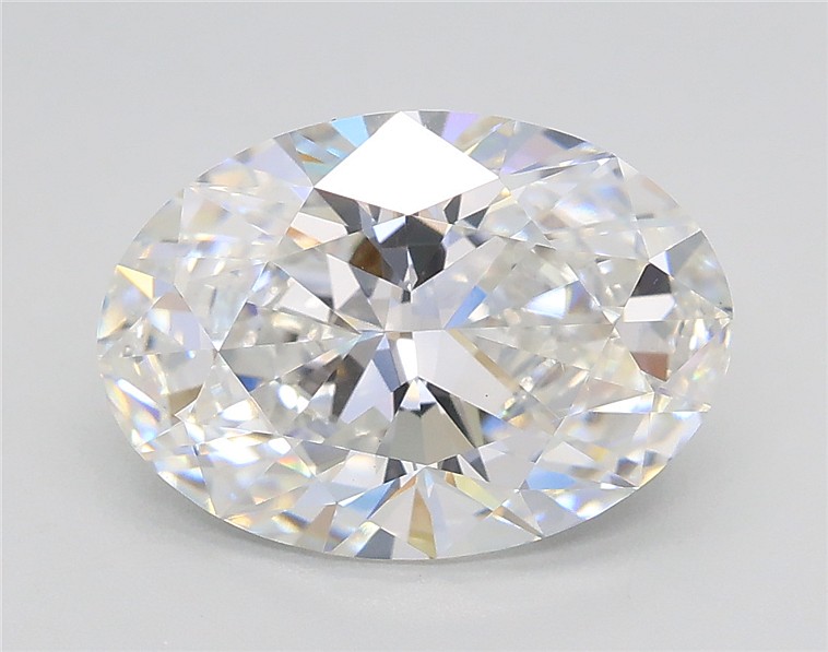 3.04 ct. oval Lab Grown Diamond front image