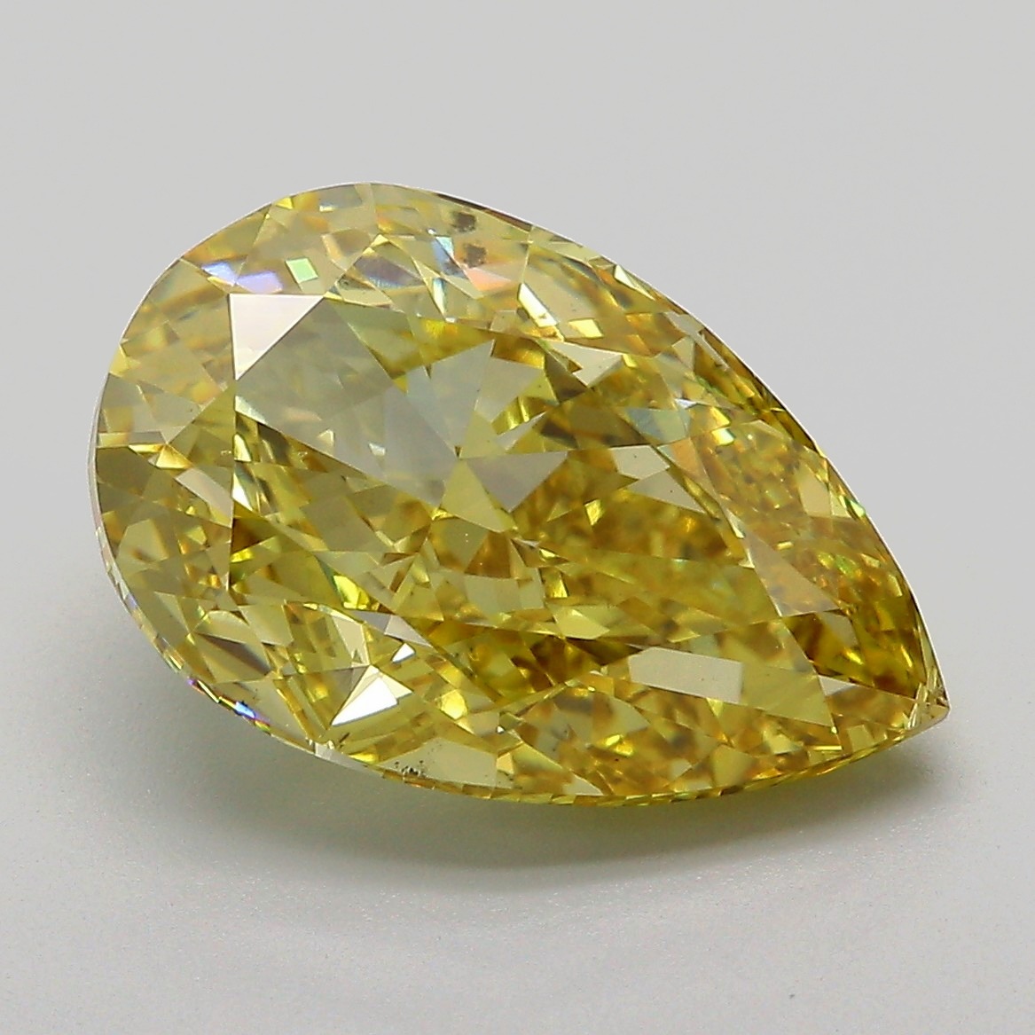 6.01 ct. pear Lab Grown Diamond front image